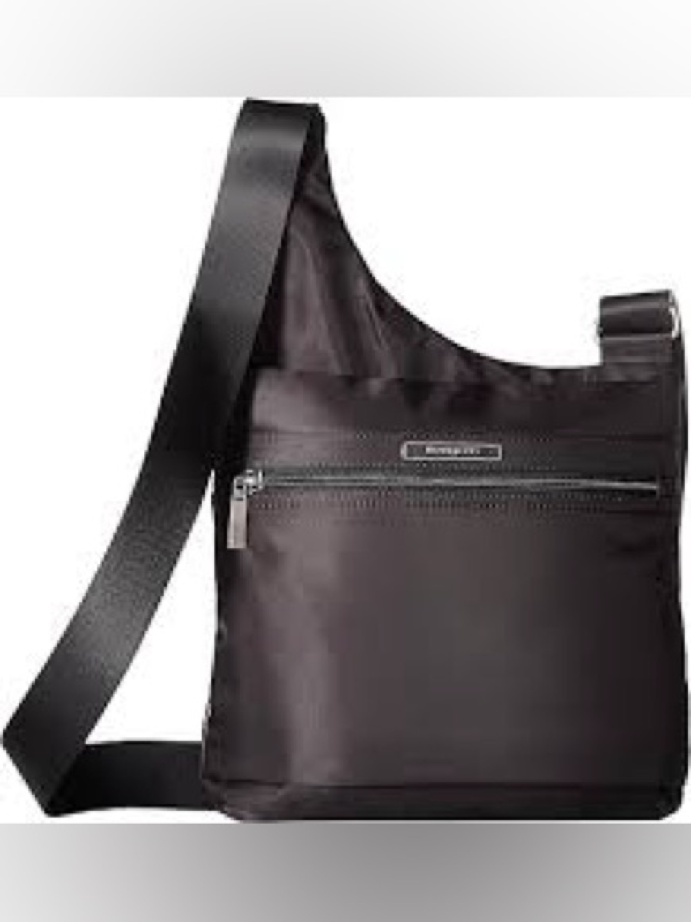 Hedgren Inner City Fate Nylon Crossover Bag RFID Protection in Black NEW NWOT
